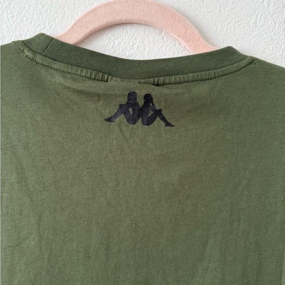 Kappa Green Winter Graphic Tee 100% Cotton Size Small - Picture 4 of 9